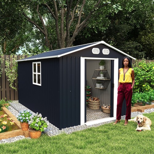 8x12 outdoor metal storage - ft,
