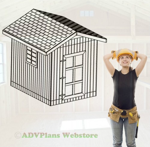 10x8 gable roof utility - gable,