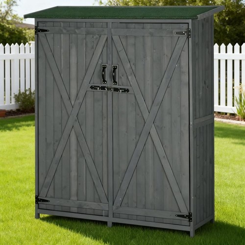 Outdoor storage cabinet - with, 4