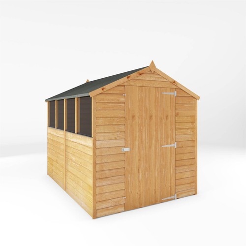 Overlap garden sheds - x,