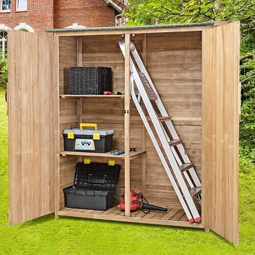 Wooden outdoor storage - wooden, shed