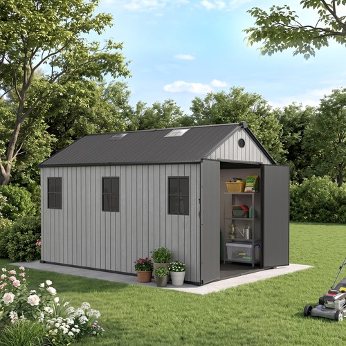 Zyjoyy outdoor storage shed - zyjoyy,