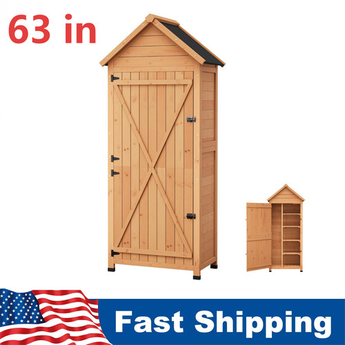 Outdoor wooden storage tool - outdoor,