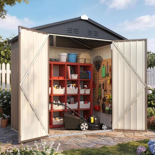 Outdoor metal storage - x,