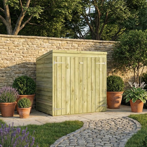 3x5 wooden garden shed - garden,