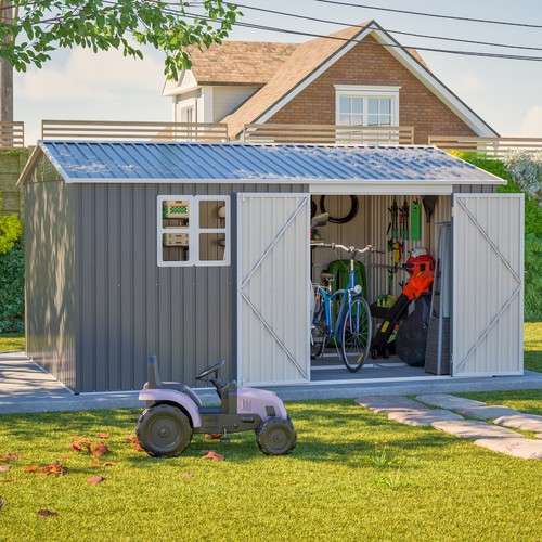 12x10 outdoor storage shed - 12x10,