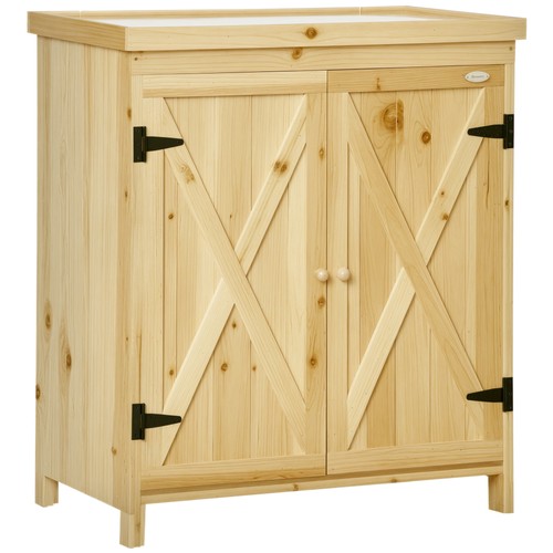 Wooden 3garden storage - wooden,