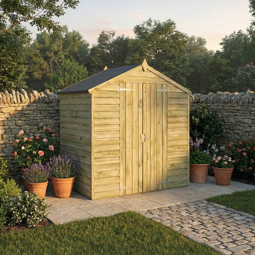 4x6 wooden garden - 4x6,