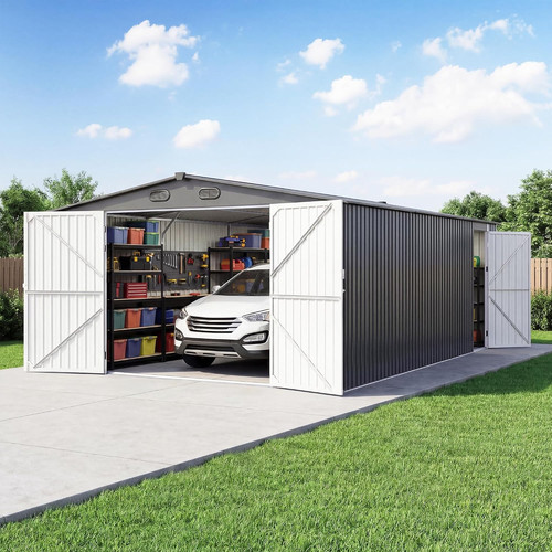 Metal sheds outdoor - metal,