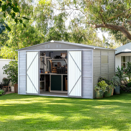 10x8 outdoor wood storage - wood,