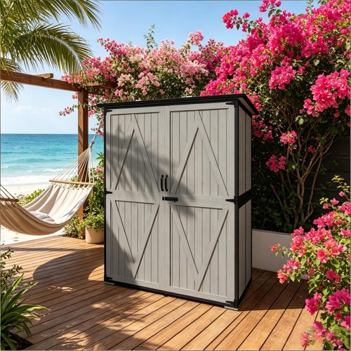 Outdoor wooden storage - storage, shed