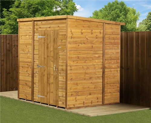 Empire pent garden shed - garden, wooden