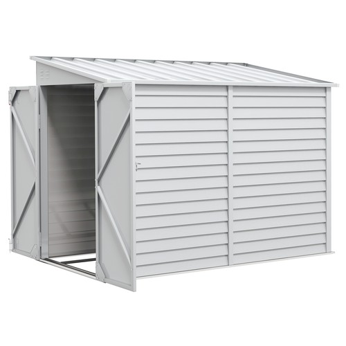 Outdoor storage shed lean - storage,
